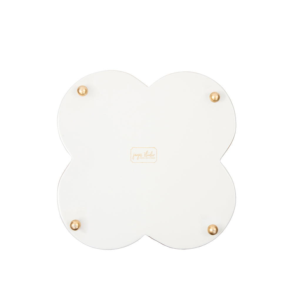 Mattie Quatrefoil Cachepot Planter - Avail 10/10