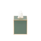 Mattie Square Tissue Box Cover - Rockwood Sash Green - Avail 11/21