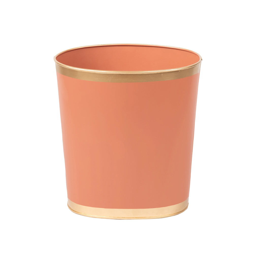 Mattie Oval Wastebasket - Pennywise Terracotta - Avail 11/21