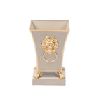Paws & Claws Fluted Square Cachepot Planter - Avail 09/18