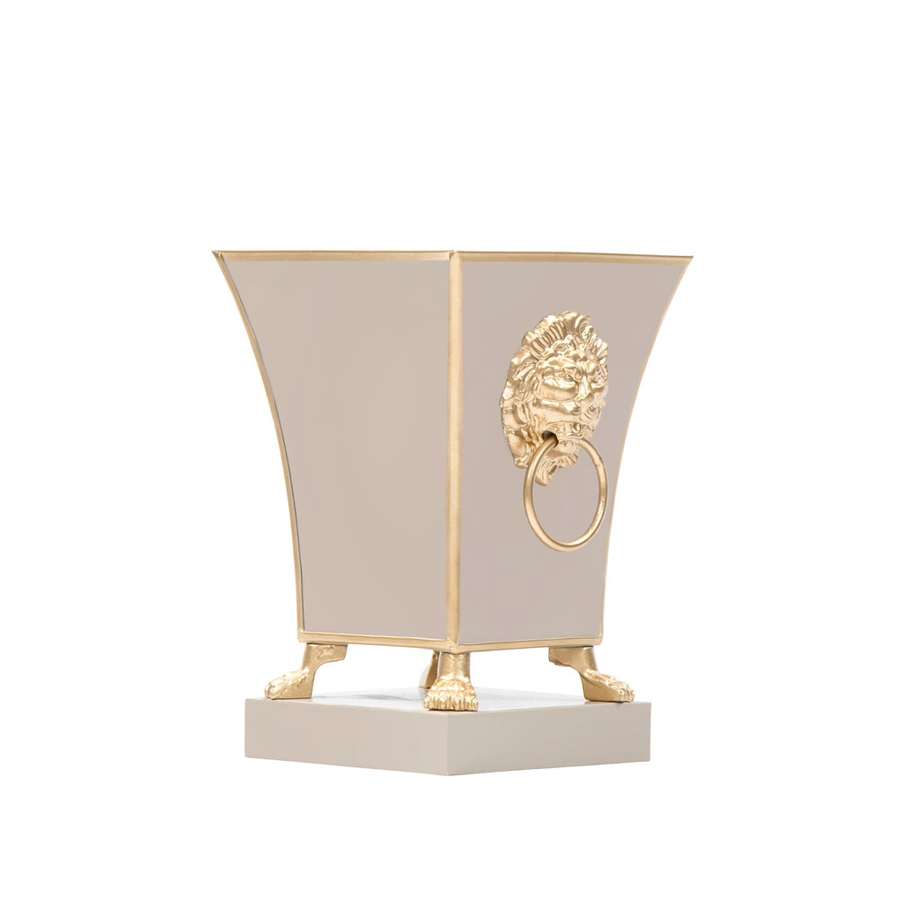 Paws & Claws Fluted Square Cachepot Planter - Avail 09/18