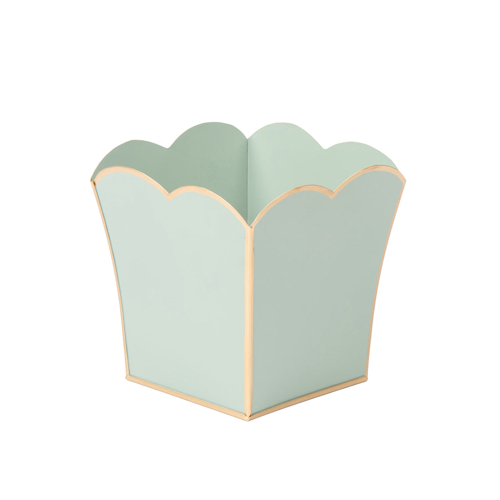 Mattie Scarlett Square Cachepot Planter Oyster Bay - Avail 11/21
