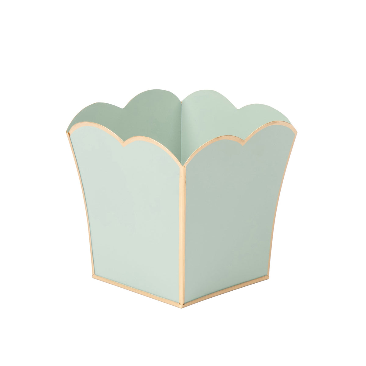 Mattie Scarlett Square Cachepot Planter Oyster Bay - Avail 11/21