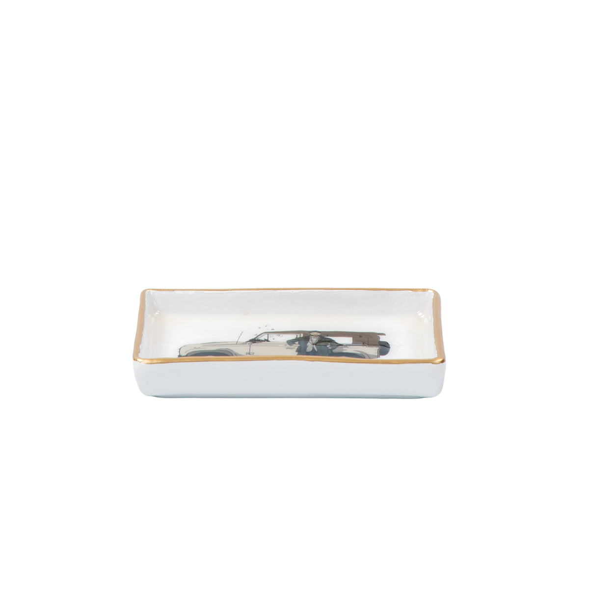 Landrover Enameled Cotswold Catch All Tray