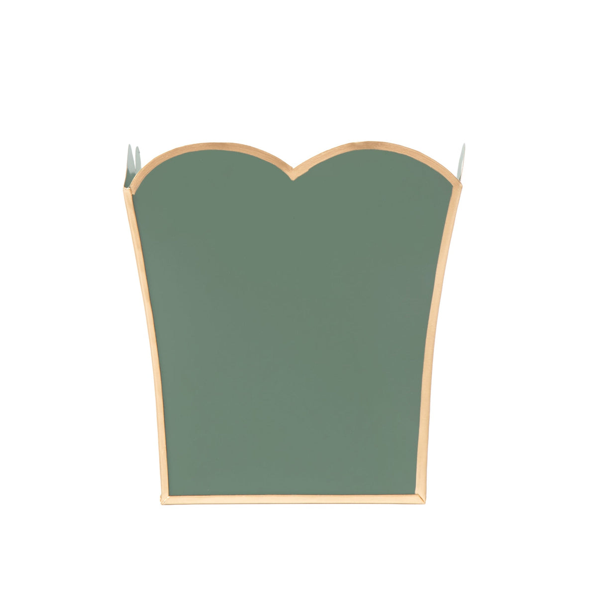 Mattie Scarlett Square Cachepot Planter Rockwood Sash Green - Avail 11/21