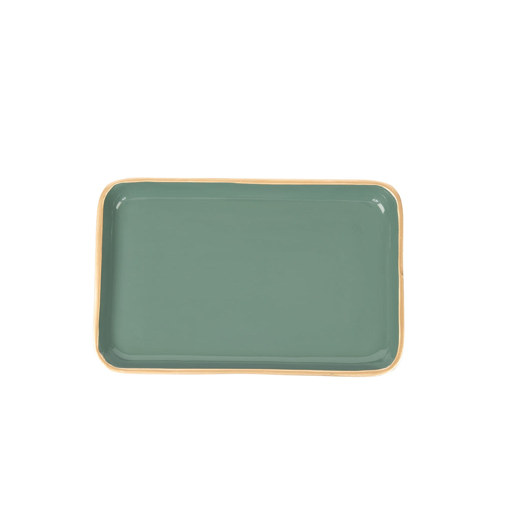 Gracie Enameled Parlor Bar Tray - Avail 11/21