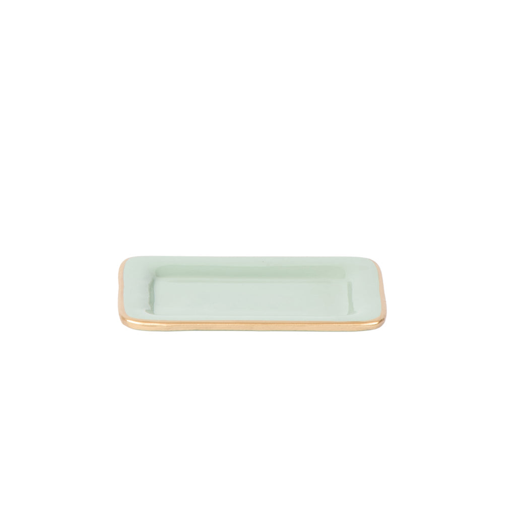 Gracie Enameled Laney Soap Dish - Oyster Bay - Avail 11/21