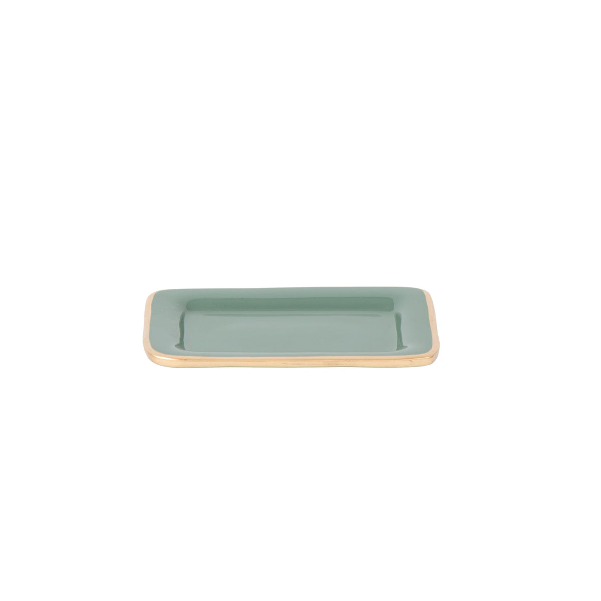 Gracie Enameled Laney Soap Dish - Rockwood Sash Green - Avail 11/21