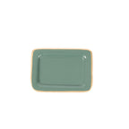 Gracie Enameled Laney Soap Dish - Rockwood Sash Green - Avail 11/21