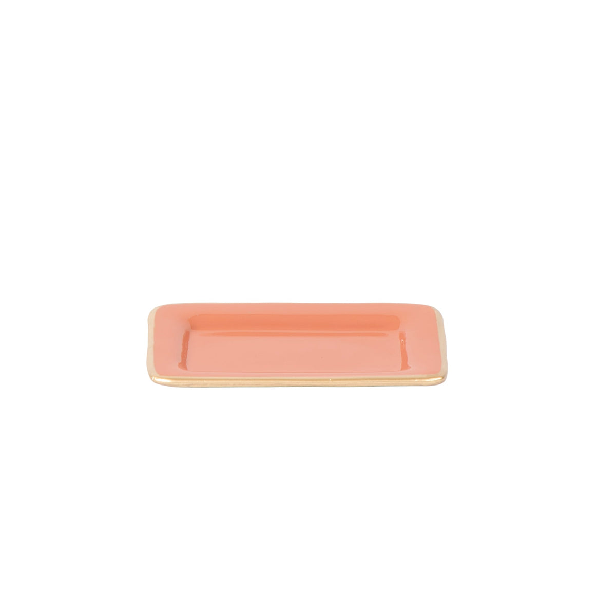 Gracie Enameled Laney Soap Dish - Pennywise Terracotta - Avail 11/21