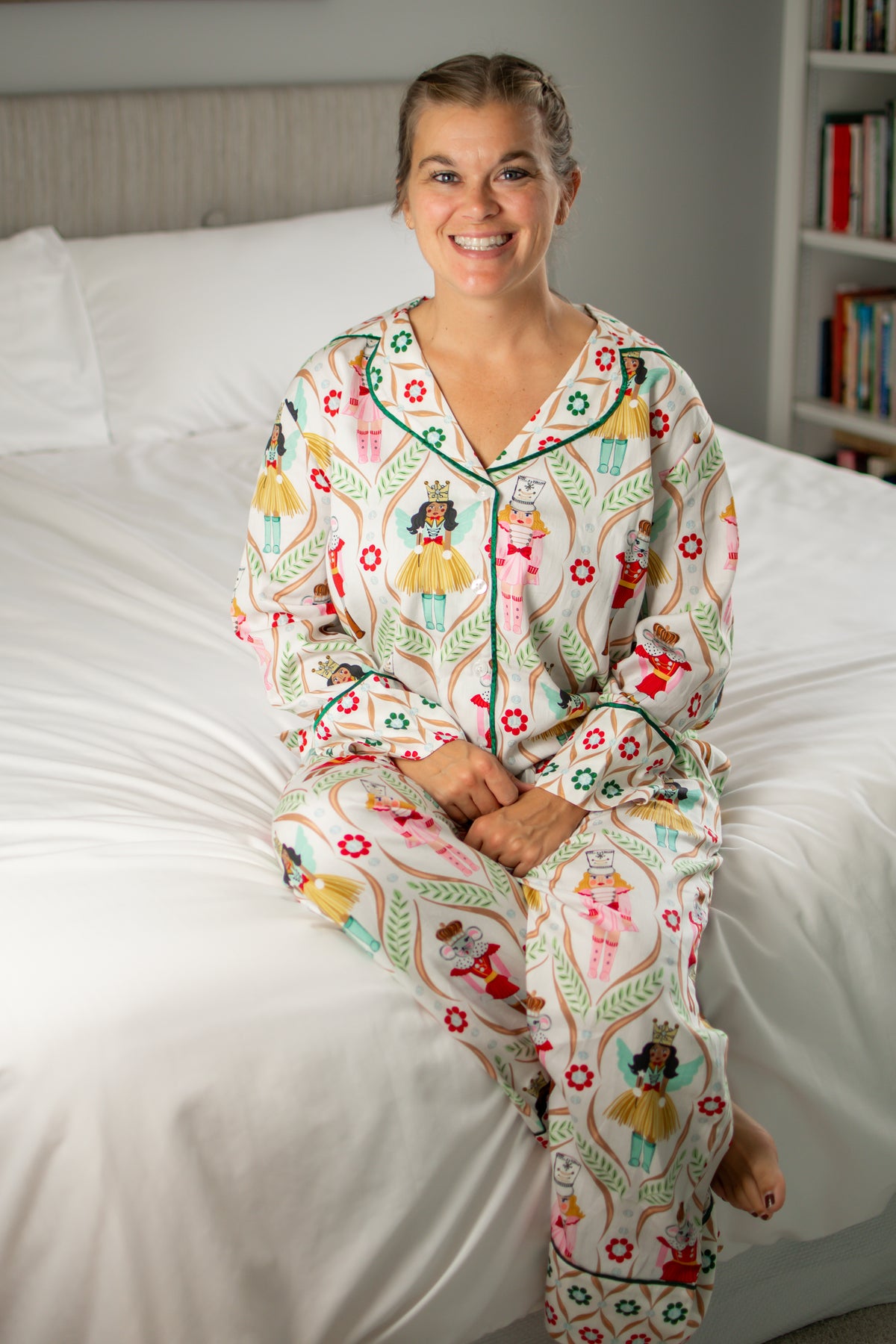 Noelle Luxe Sateen Full Pajama Set