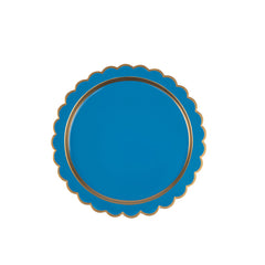 Classic Cornflower Blue Charger Plate For Dinnerware, Place Settings, Entertaining (Set of 4) - Gracie Scarlett