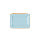 Gracie Enameled Laney Soap Dish - Cool Blue - Avail 09/21