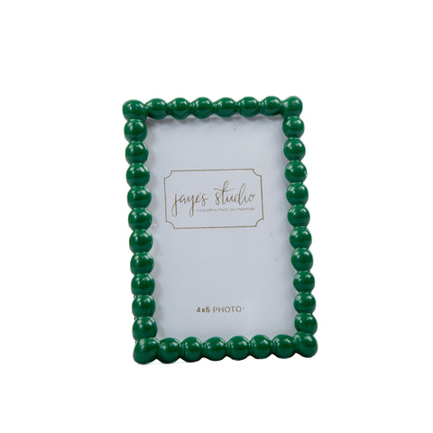 Gracie Pearl Photo Frame - Emerald Green - Avail 08/17