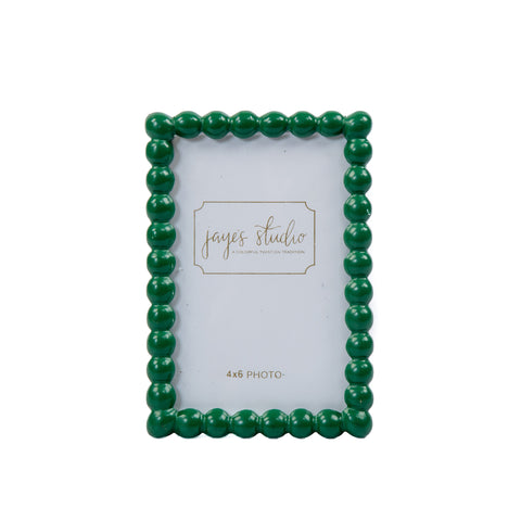 Gracie Pearl Photo Frame - Emerald Green - Avail 08/17