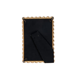 Gracie Pearl Gold Rectangular Metal Photo Frame, Picture Frame for Home, Bedroom, Home Office - Avail 08/17