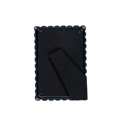 Gracie Pearl Blue / Indigo Blue Rectangular Metal Photo Frame, Picture Frame for Home, Bedroom, Home Office - Avail 08/17