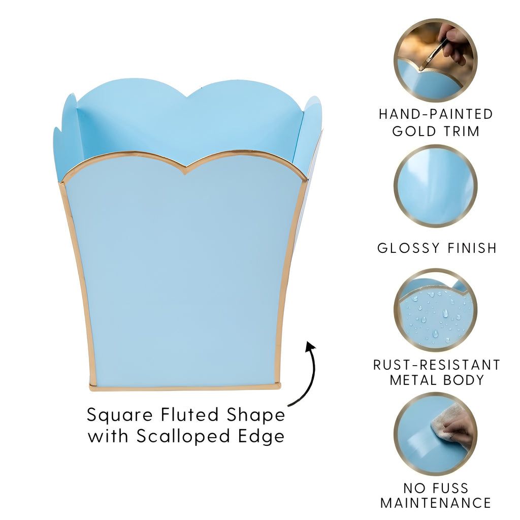Gracie Scarlett Square Cachepot Planter