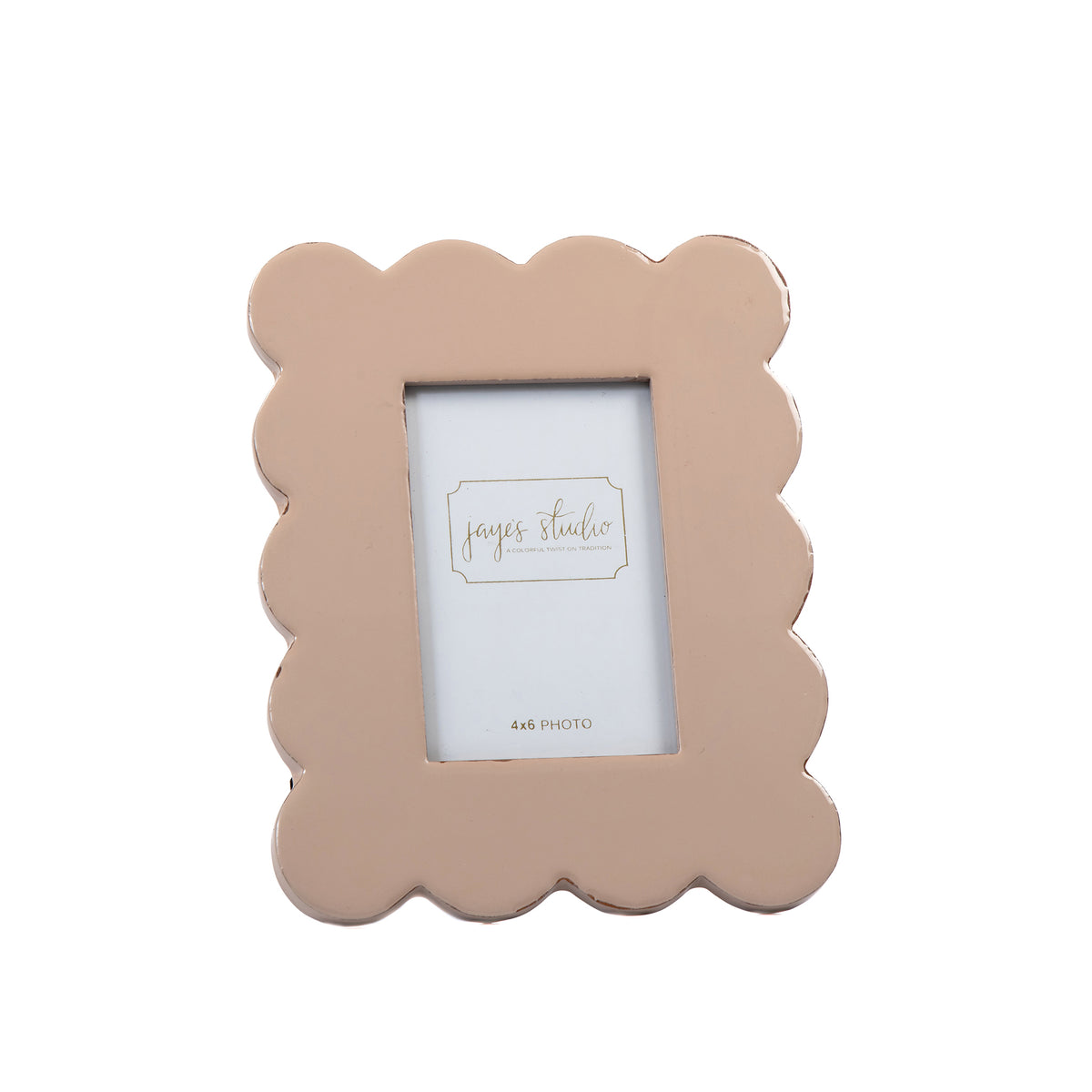 Gracie Scalloped Photo Frame - Natural - Avail 09/24