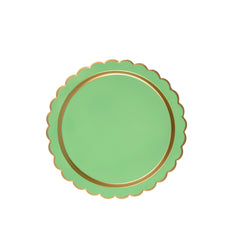Gracie Scarlett Pistachio Charger Plate For Dinnerware, Place Settings, Entertaining (Set of 4) -