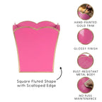 Gracie Scarlett Square Cachepot Planter