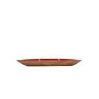 Gracie Statement Platter - Mango Wood & Red Enamel - Avail 11/21