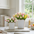 Gracie Scarlett Square Cachepot Planter