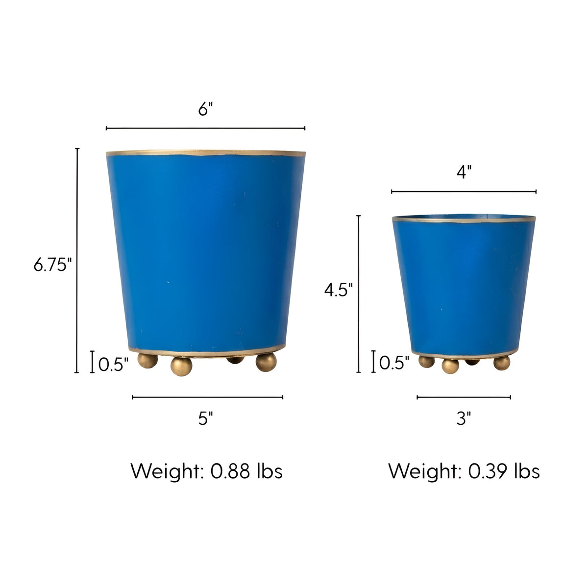 Mattie Round Cachepot Planter