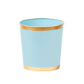 Mattie Oval Wastebasket - Cool Blue - Avail 09/21