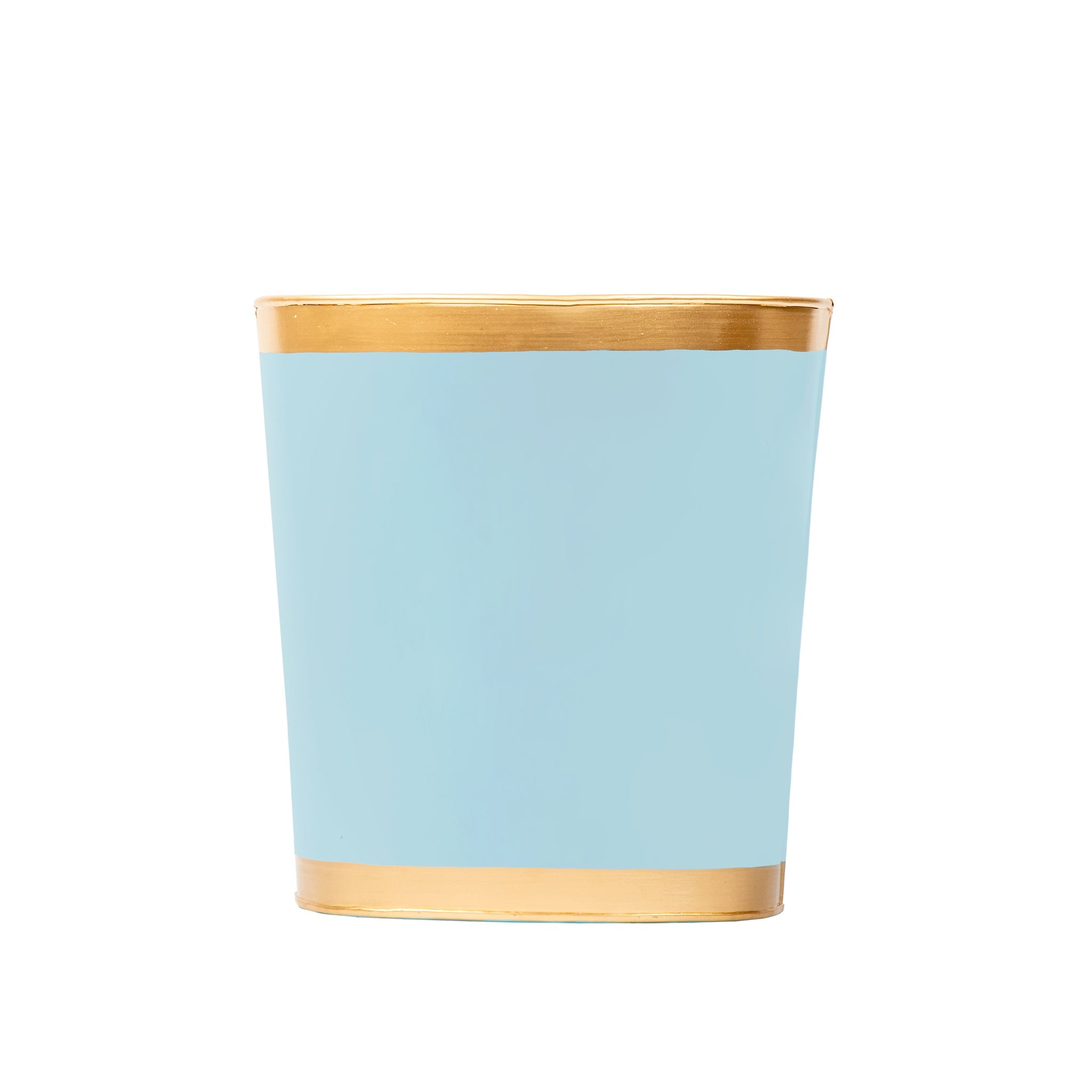 Mattie Oval Wastebasket - Cool Blue - Avail 09/21