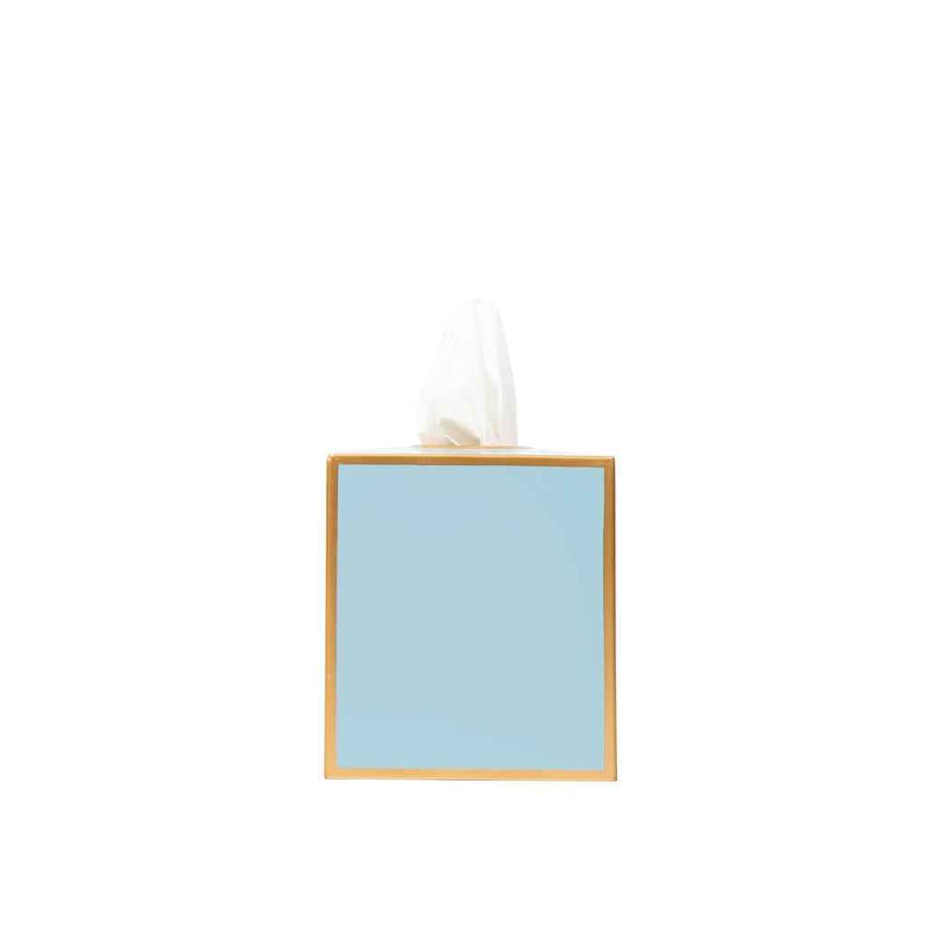 Mattie Square Tissue Box Cover - Cool Blue - Avail 09/21