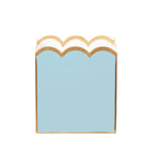 Gracie Scarlet Wastebasket Cool Blue & White - Avail 09/21