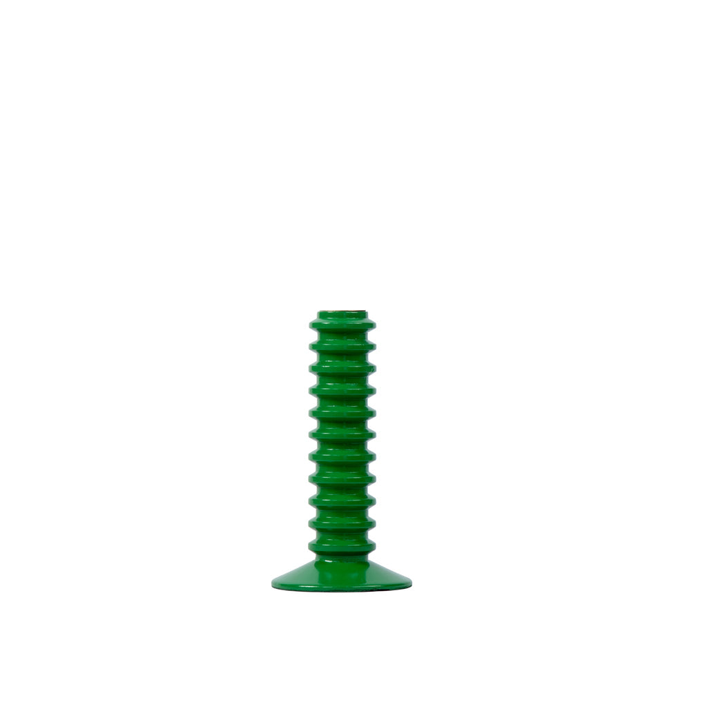 Mattie Short Spiral Taper Candle Holder - 9" - Green - Avail 11/21
