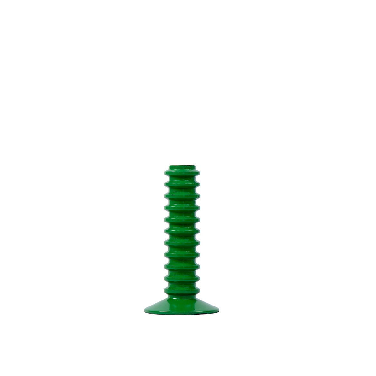 Mattie Short Spiral Taper Candle Holder - 9" - Green - Avail 11/21