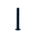 Mattie Tall Spiral Taper Candle Holder - 13" - Indigo Blue - Avail 11/21