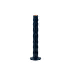 Mattie Tall Spiral Taper Candle Holder - 13" - Indigo Blue - Avail 11/21