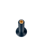 Mattie Short Spiral Taper Candle Holder - 9" - Indigo Blue - Avail 11/21