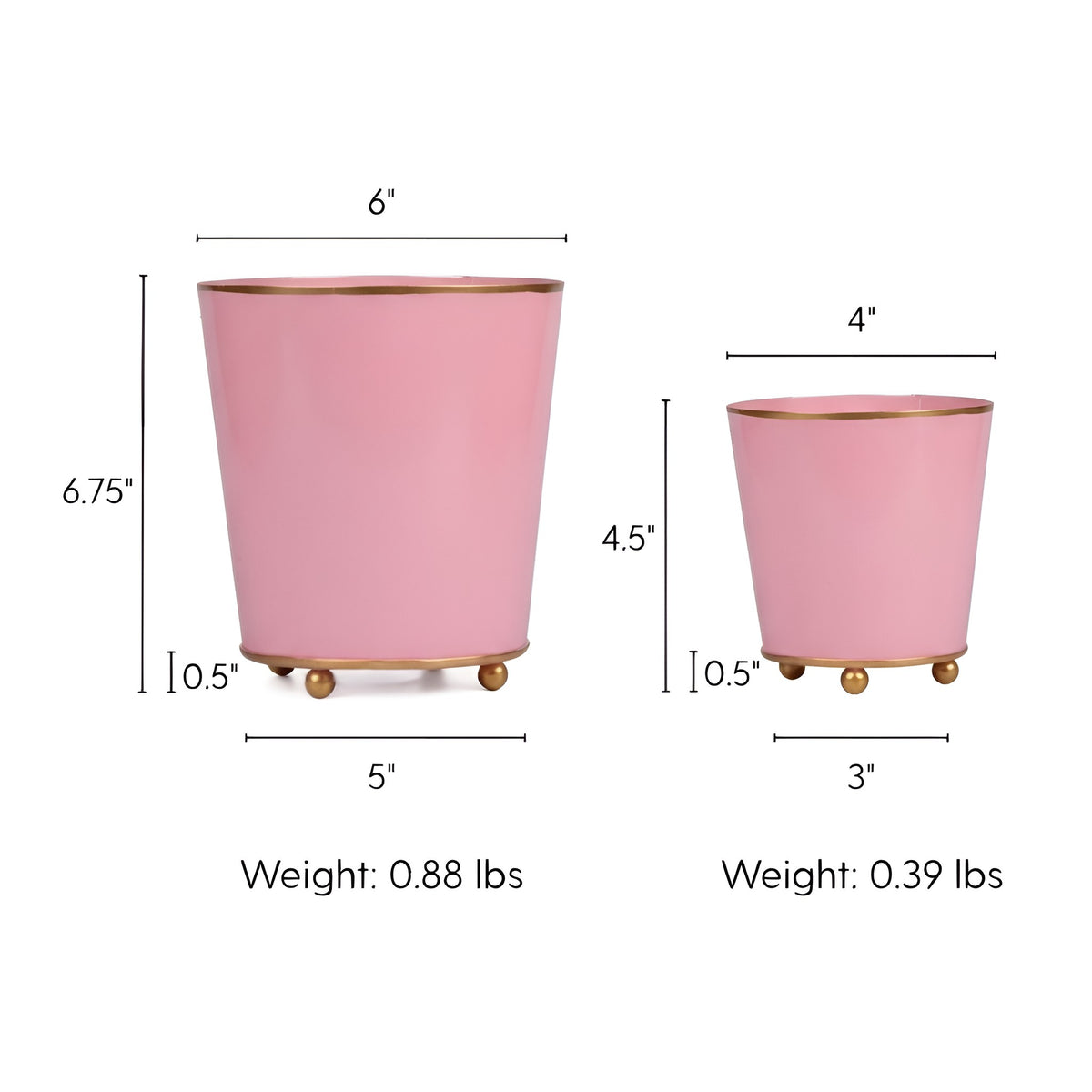 Mattie Round Cachepot Planter