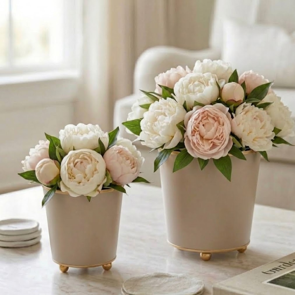 Mattie Round Cachepot Planter - Natural - Avail 10/01