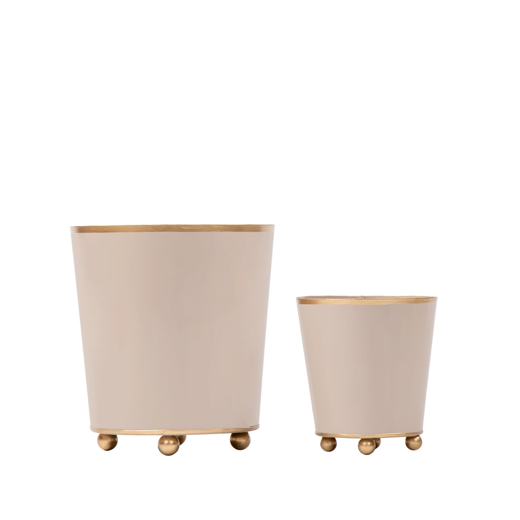 Mattie Round Cachepot Planter - Natural - Avail 09/21