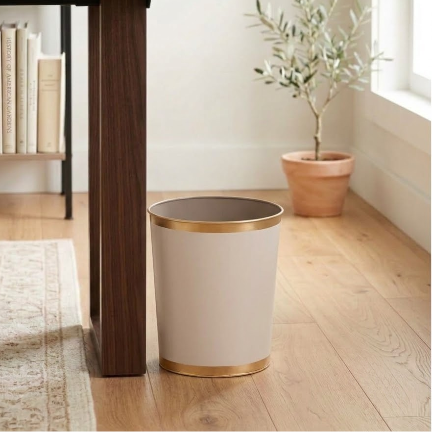 Mattie Oval Wastebasket