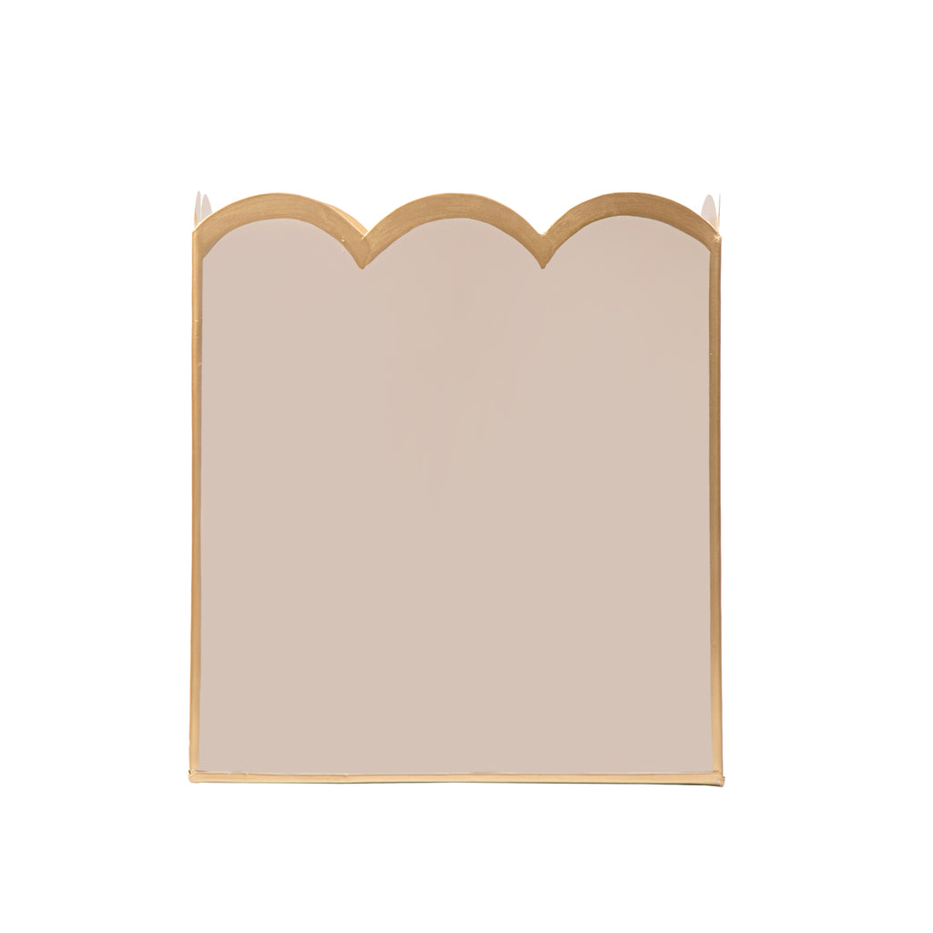 Gracie Scarlett Wastebasket Natural & White - Avail 10/10