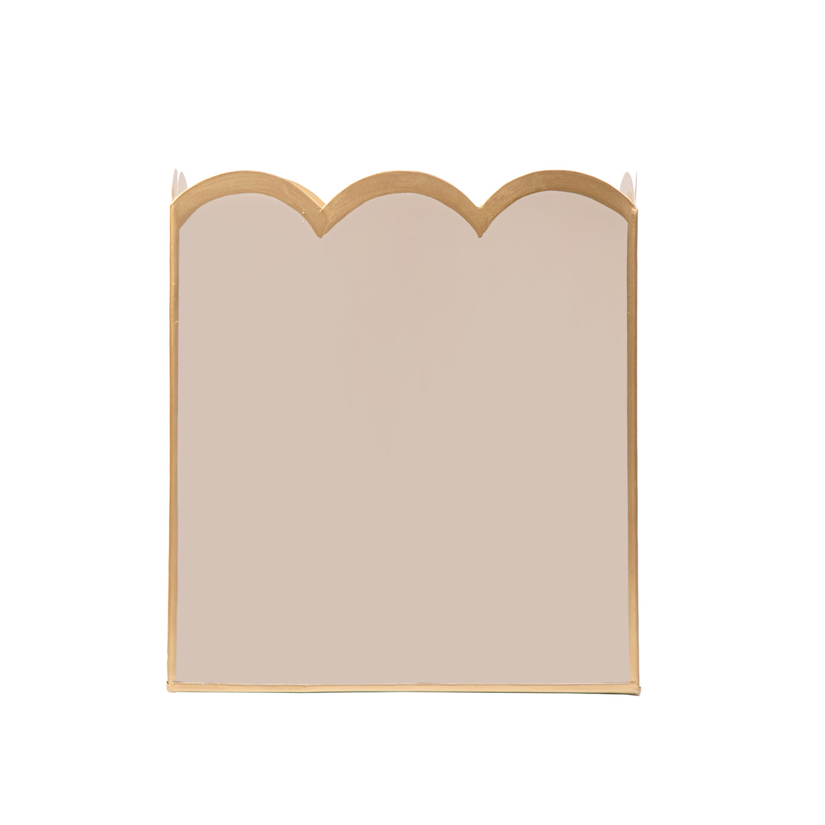 Gracie Scarlett Wastebasket Natural & White - Avail 10/10