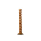 Mattie Tall Spiral Taper Candle Holder - 13" - Natural Finish - Avail 11/21