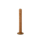 Mattie Tall Spiral Taper Candle Holder - 13" - Natural Finish - Avail 11/21