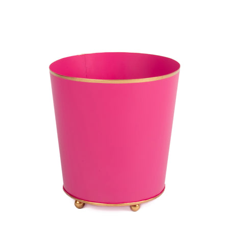 Mattie Round Cachepot Planter Pink