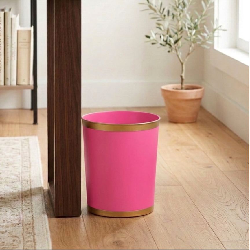 Mattie Oval Wastebasket
