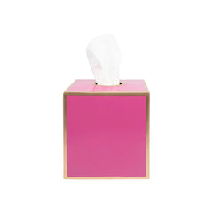 Buy Tissue box cover pink