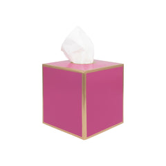 Tissue box cover pink