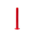 Mattie Tall Spiral Taper Candle Holder - 13" - Red - Avail 11/21